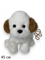 СУМОЧКА БЕЛЫЙ ПЕСИК, 45 СМ купить оптом и в розницу СУМОЧКА БЕЛЫЙ ПЕСИК, 45 СМ купить оптом и в розницу на базе игрушек